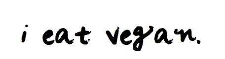 i eat vegan