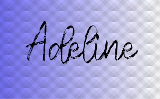 Adeline Name Autograph style