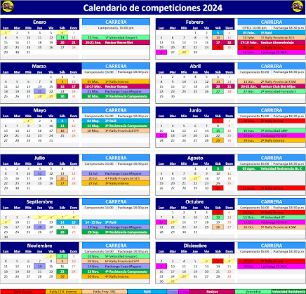 CALENDARIO 2024