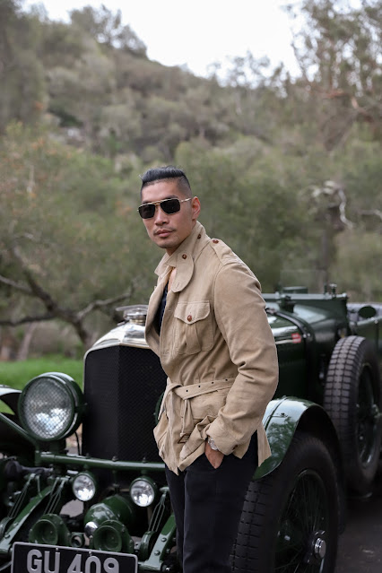 Leo Chan of Levitate Style with 1929 Bentley 4 1/2 Litre