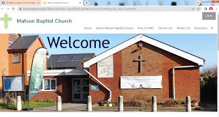 Matson Baptist Church Website