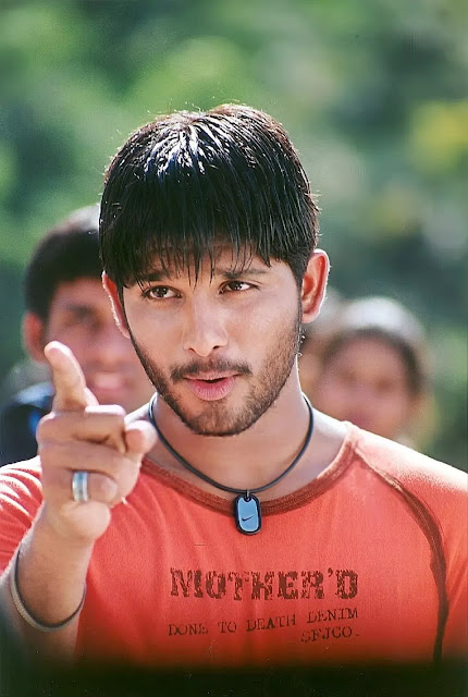 Allu Arjun Long Straight Fringes