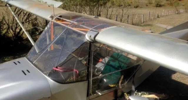 'Piper' plane crashes in Vermosh! Two people leave quickly. Used for transporting Cannabis Sativa?