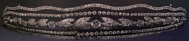 diamond bandeau tiara queen alexandrine denmark