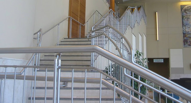 metal stair railing