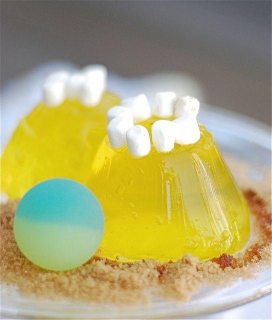 Simple Jello Sandcastles to Make with Little Kids