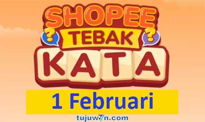 tebak kata shopee 1 februari