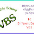 10 Diffrent Days for VBS • Vacation Bible School 