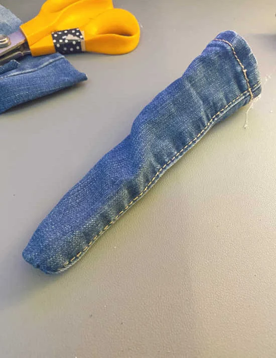 tube of denim