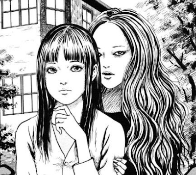 Panel komik Junji Ito, The Whispering Woman