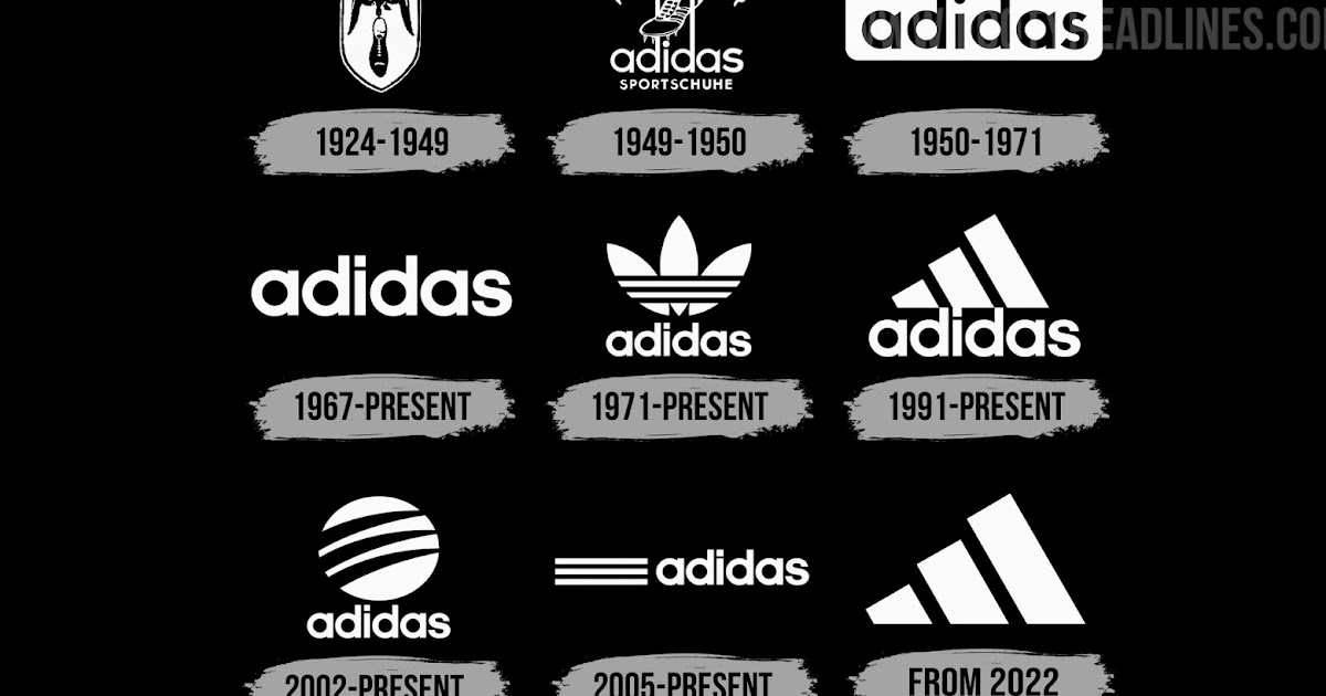 Adidas Logo History New Logo From 2022 - Footy Headlines