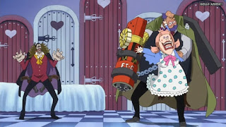 ワンピースアニメ WCI編 783話 シフォン Charlotte Chiffon CV.久川綾 | ONE PIECE Episode 783