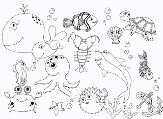 Best ocean coloring pages