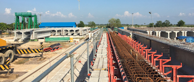 Precast Concrete - PC Girder Bridge Prey Veng Bridge