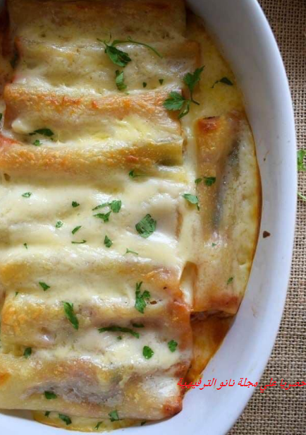 طريقة عمل وتحضير كانيلوني بالدجاج والجبنة في المنزل / وصفات رمضان 2022