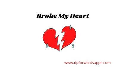 1400+ Stylish Broken Heart DP | Broken Heart Images |Broken Heart Photo | Broken  Heart Wallpaper