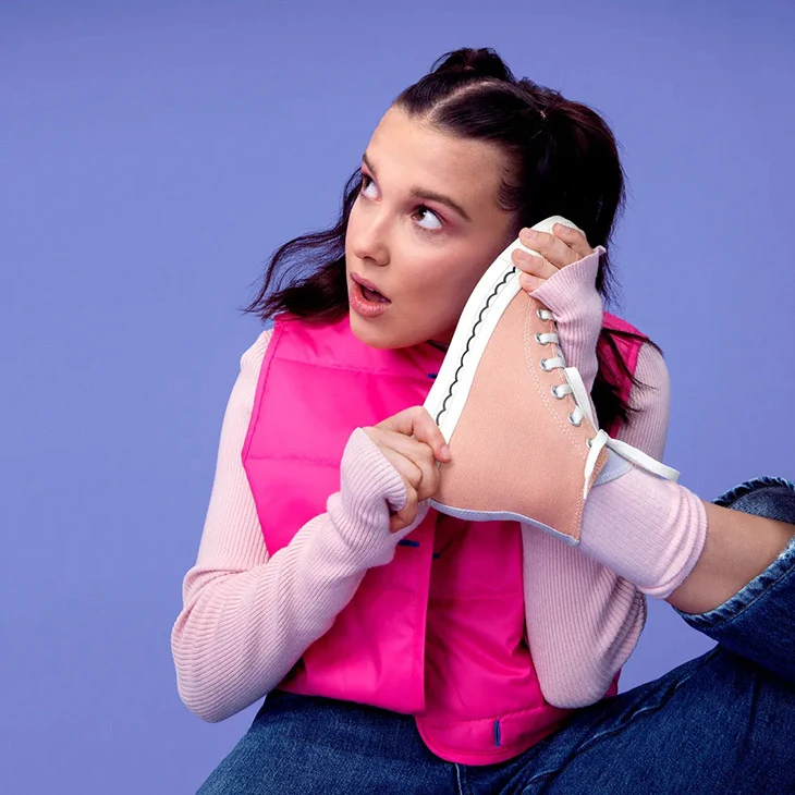 Millie Bobby Brown and sportswear brand Converse team up for their fourth collection