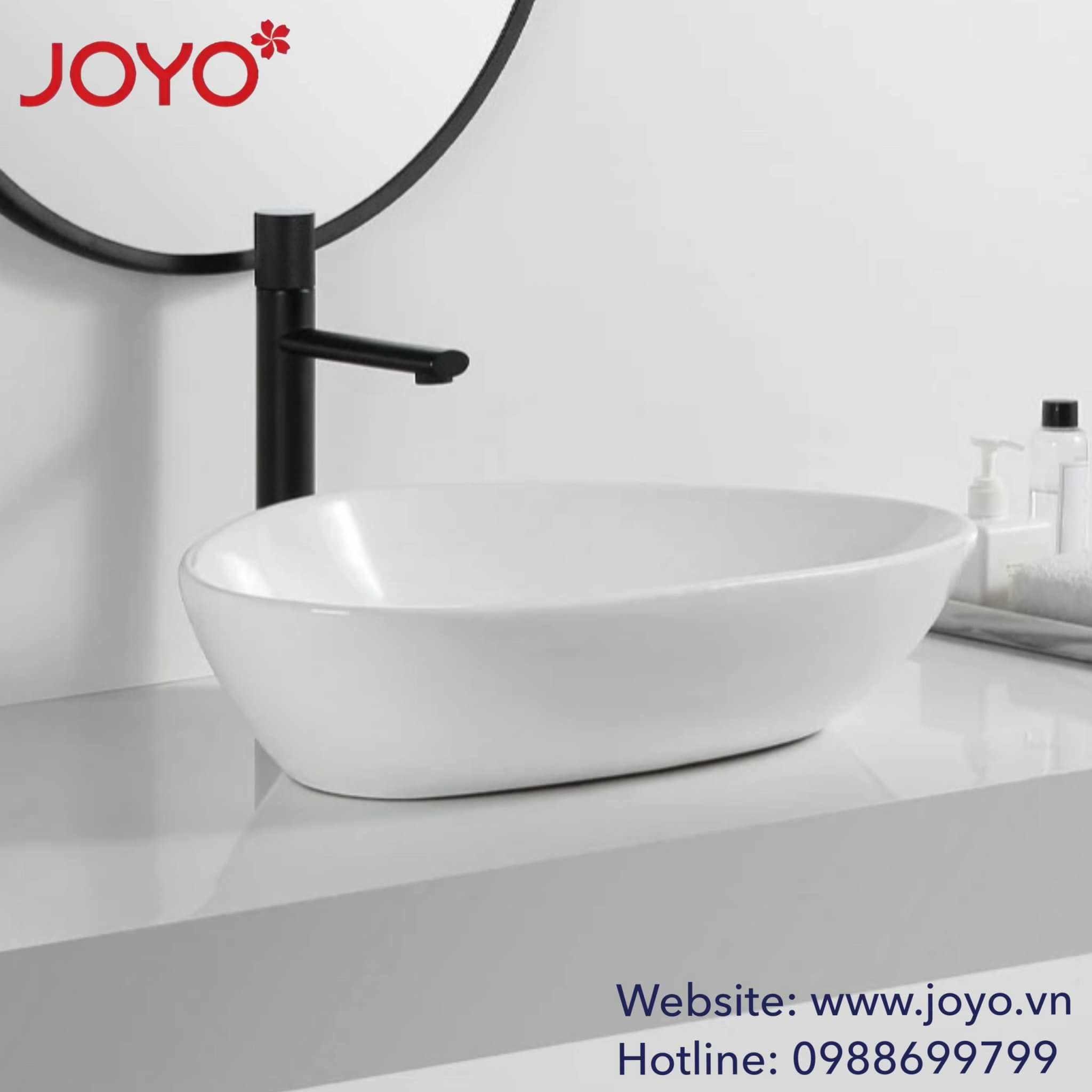 Chậu Lavabo đặt bàn JOYO