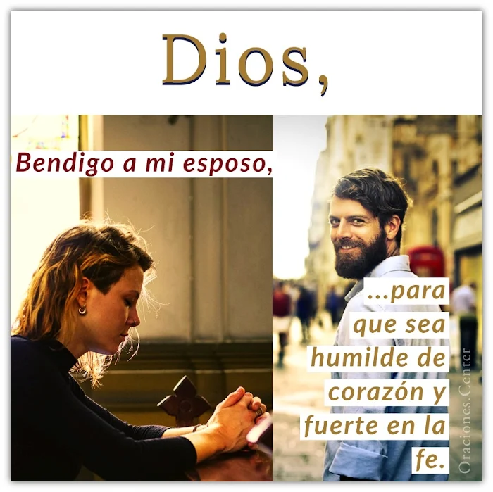 Oración para que mi Esposo Cambie de Actitud y sea Humilde