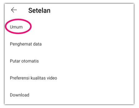 Cara mematikan video autoplay di youtube