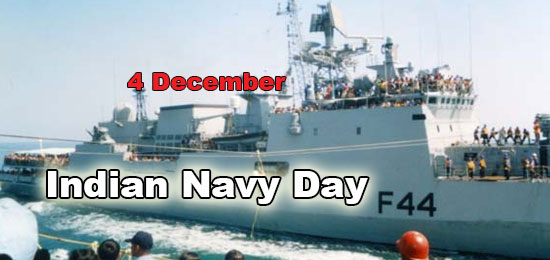 Indian Navy Day - 4 December