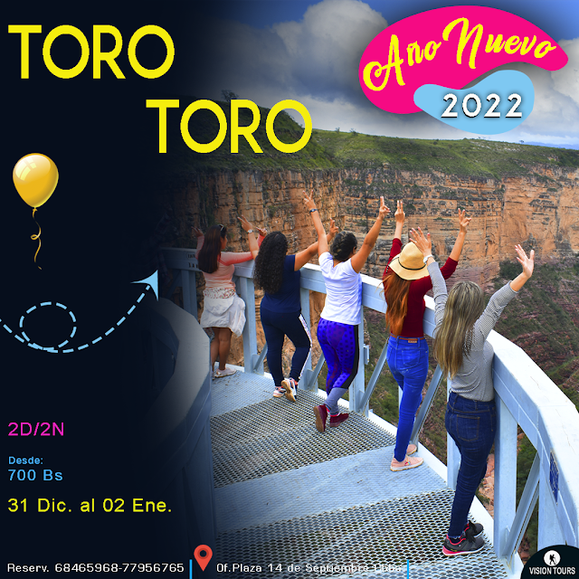 año nuevo 2022 en torotoro parque nacional toro toro cavernas huellas dinosaurios vergel cañon bolivia al extremo vision tours bolivia green trip aventura extrema bolivia extrema