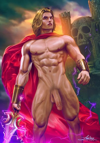 He-Man Naked