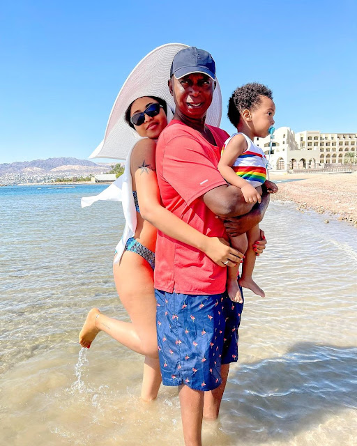 Check out the Lovely Photos of Regina Daniels and her Family as they enjoy their vacation in Egypt (Photos)