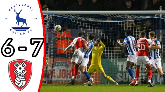 Hartlepool vs Rotherham 2-2 (4-5) / All Goals, Penalties and Extended Highlights / Football League Trophy 