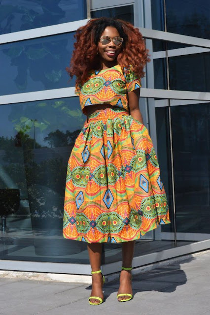 Ankara Crop Top Styles for Ladies