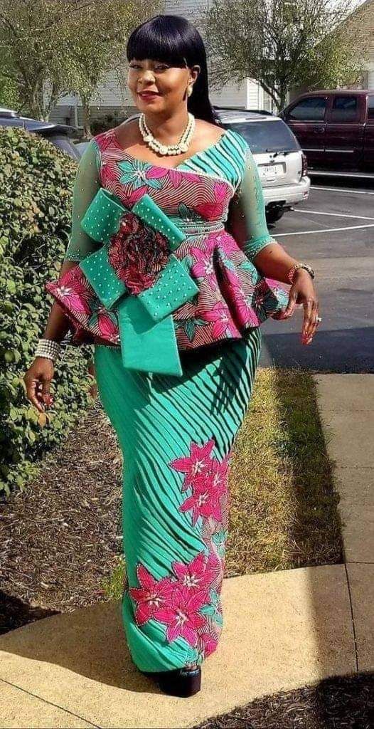 Latest 2022 Ankara Styles For Big Tummy and Pregnant Ladies.