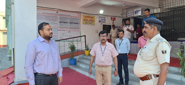 Saharsa News : एफएलसी कार्य का जिलाधिकारी वैभव चौधरी ने किया निरीक्षण, राजनीतिक दलों से सहयोग की अपील