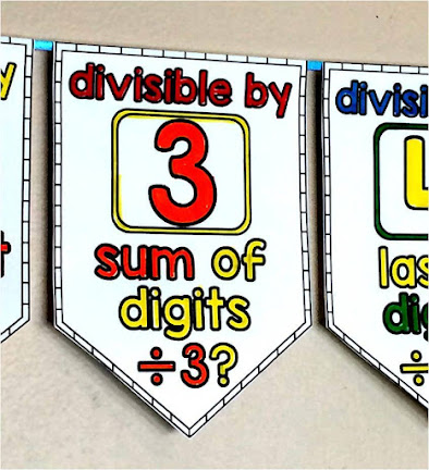 Divisibility Rules Math Pennant