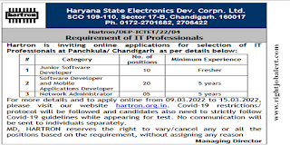 Junior Software Developer/Software Developer and Mobile Applications Developer/Network Administrator Jobs