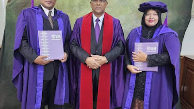 Suami Istri dari Aceh Raih Gelar PhD Bersama di Universiti Sains Malaysia