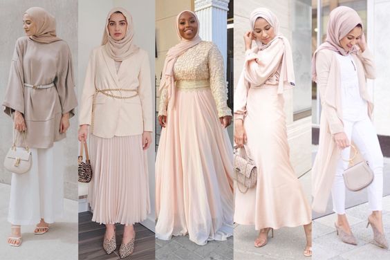 Paduan Warna Netral untuk hijab