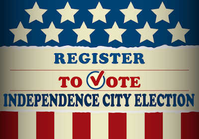 Register to Vote for the Independence Mayor's Race