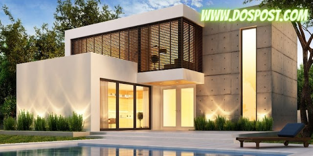 9 Desain Rumah Terpopuler di  Indonesia - rumah bergaya modern