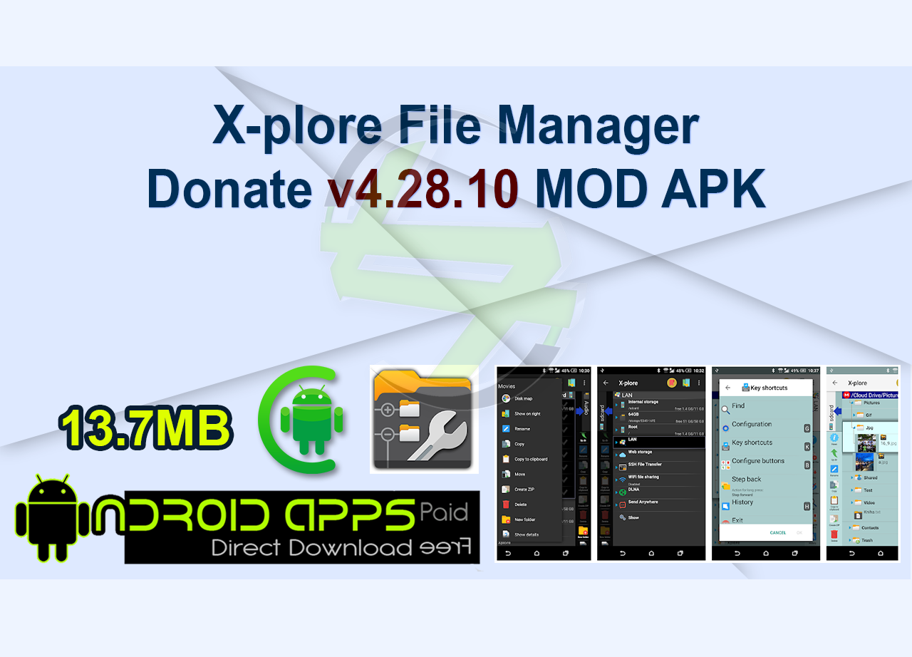 X-plore File Manager Donate v4.28.10 MOD APK