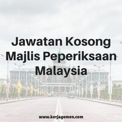 Jawatan Kerja Kosong Kerajaan Majlis Peperiksaan Malaysia (MPM)