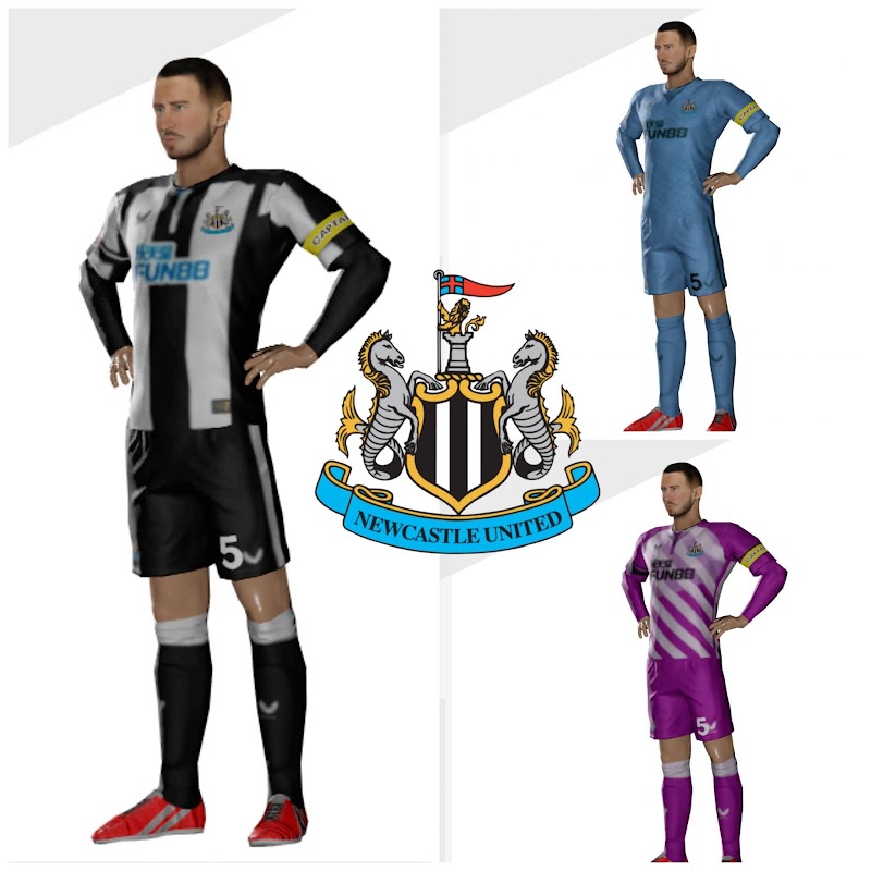 KIT Newcastle United 2022 & Logo Dream League Soccer