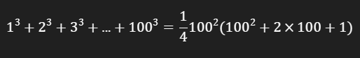 Sisa pembagian 1³ + 2³ + 3³ + … + 100³ oleh 7 adalah…a. 1b. 2c. 3d. 4e. 5 www.simplenews.me