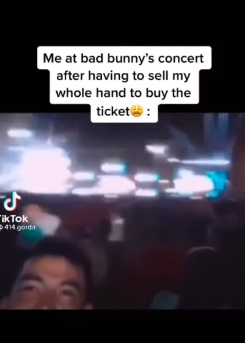 Best 15 bad bunny ticket memes