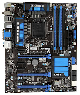 MSI Z77A GD65 Motherboard Picture