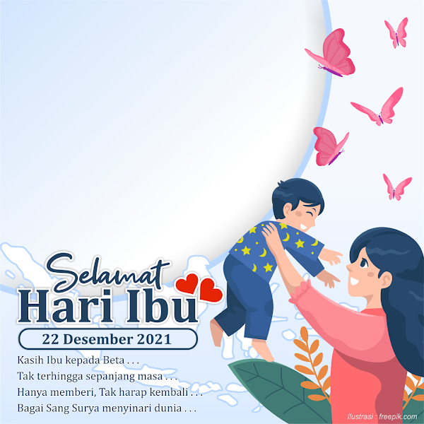 Link Twibbonize Hari Ibu Nasional 22 Desember 2022 id: hariibuindonesia21