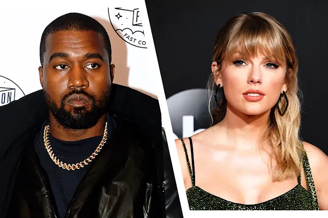 Kanye West Nuzzles N*ked Taylor Swift,