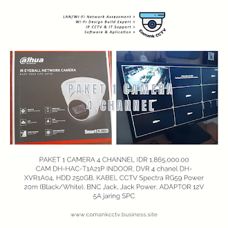 Dahua Paket 1 Camera 4 Channel