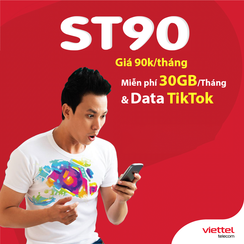 Gói cước 4G Viettel -ST90