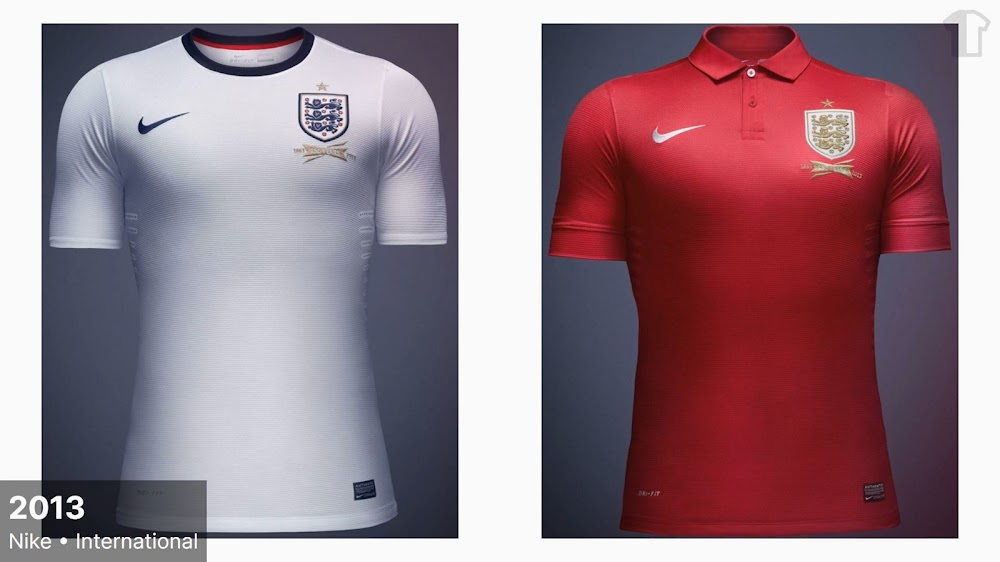 England Kit History - From 1872 to Present - Football Shirt Culture -  Latest Football Kit News and More