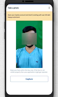 Upstox upload image, Account Opening Process in hindi, upstox